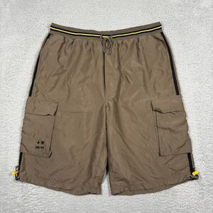 Otbt Men's Brown and Khaki Shorts